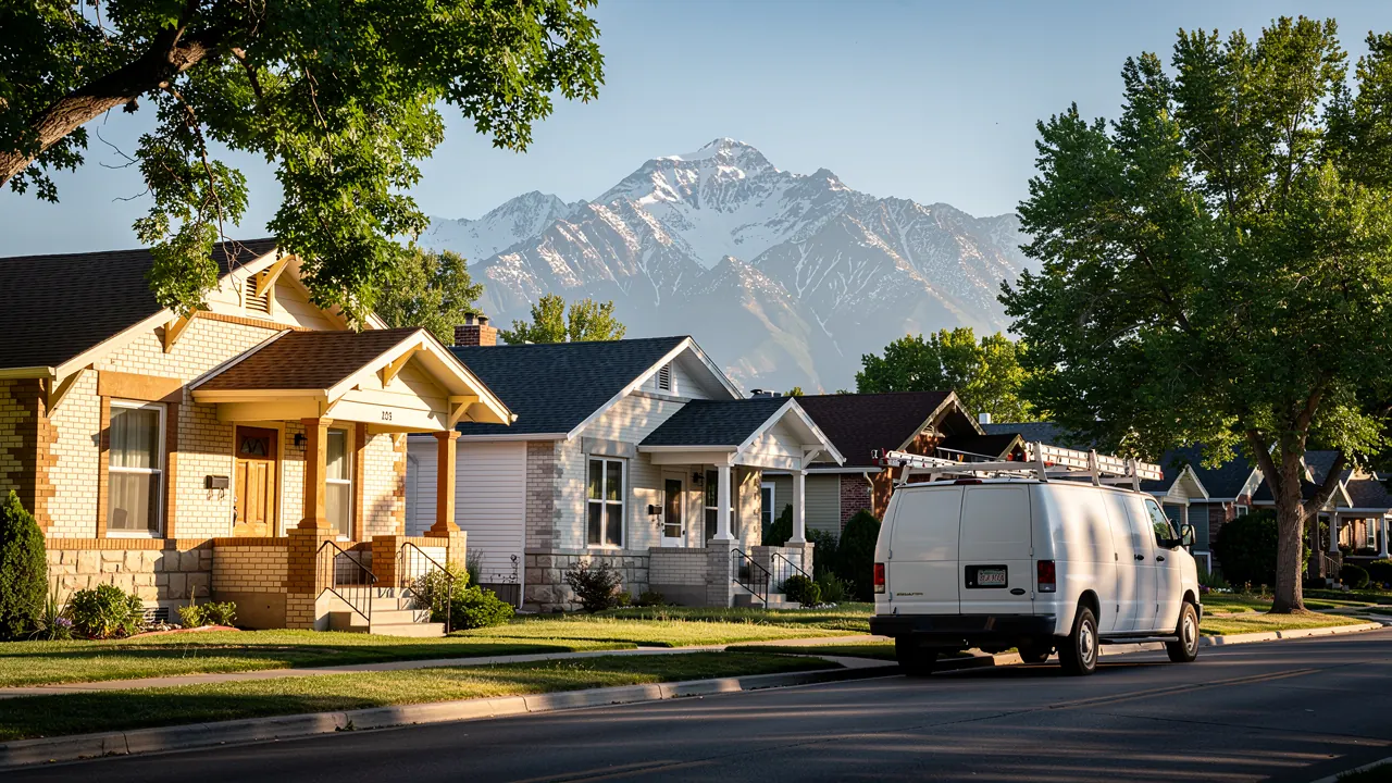 Sugar House brick homes in Salt Lake City where local pest control pros work